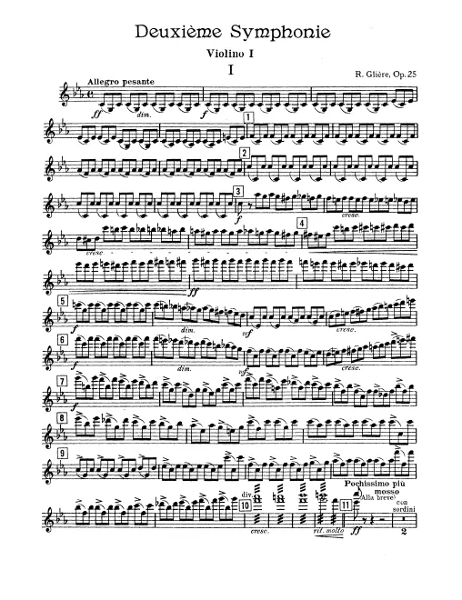 Violins I