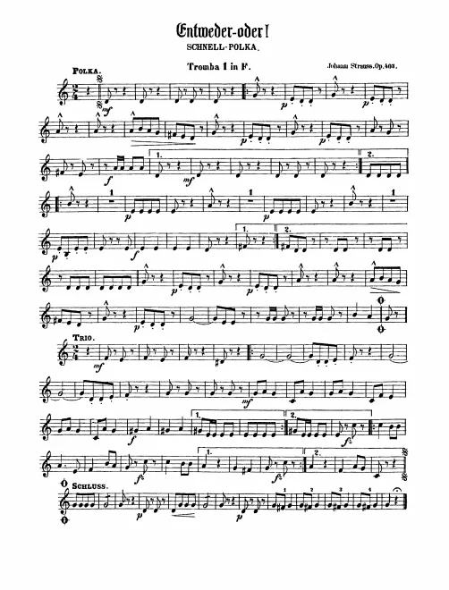 Trumpet 1, 2 (F)