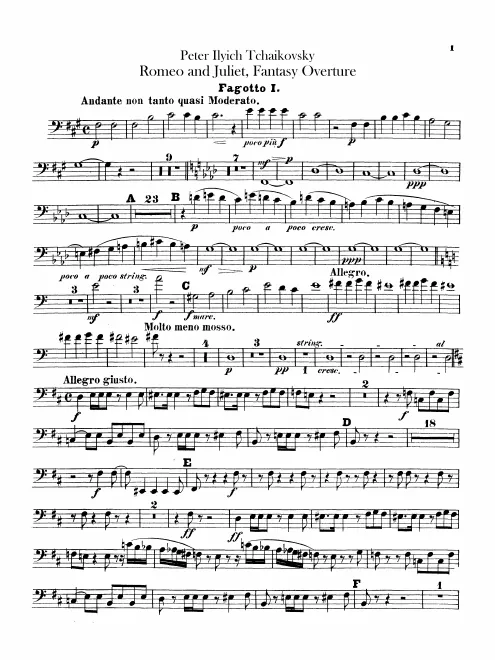 Bassoon 1, 2