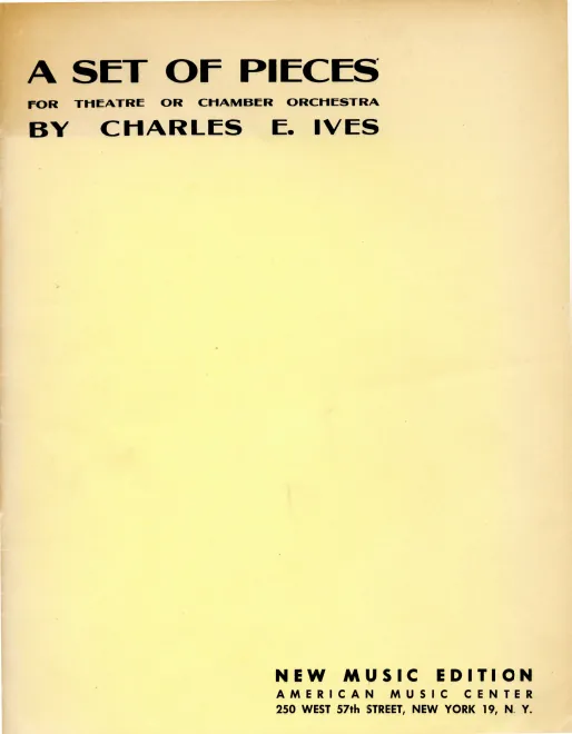 Color Cover and Catalogue