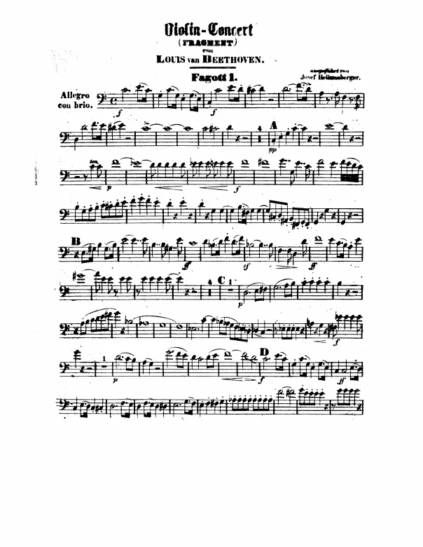 Bassoon 1, 2