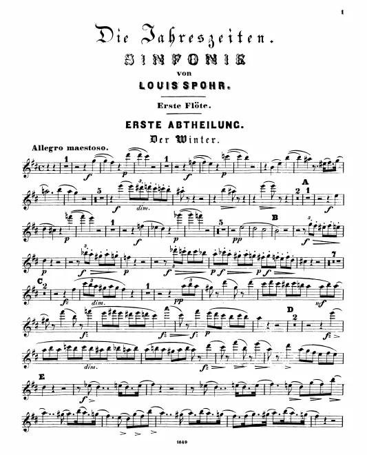 Flute 1, 2