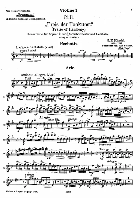 Violins I