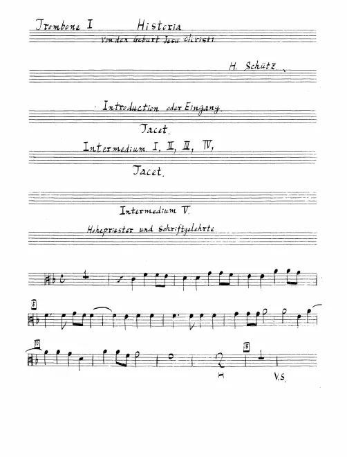 Trombone 1, 2