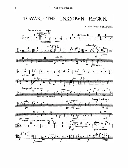 Trombone 1, 2, 3, Tuba