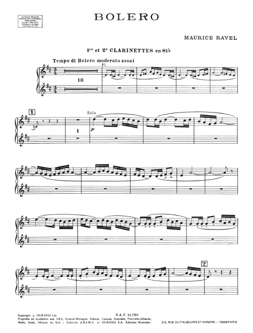 Clarinet 1/2 (B)