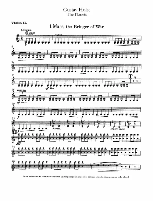 Violins II