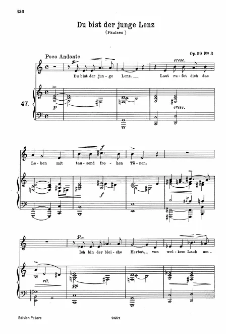 Complete Score (original key)