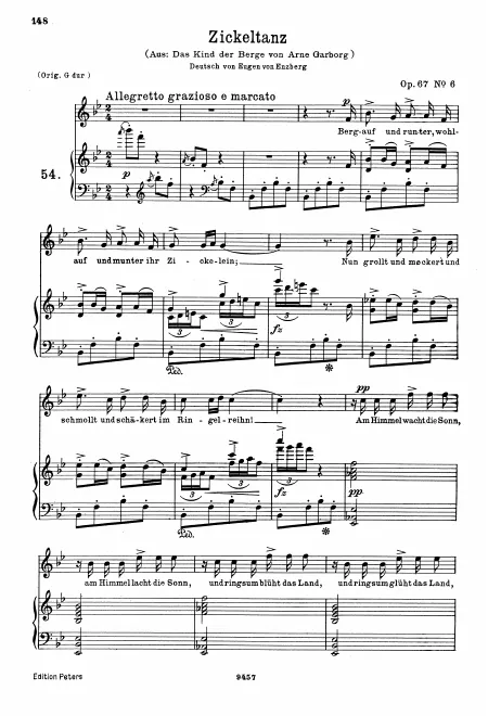 Complete Score (high key, )
