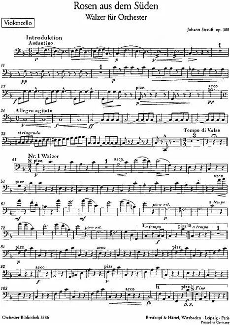 Cellos, Basses