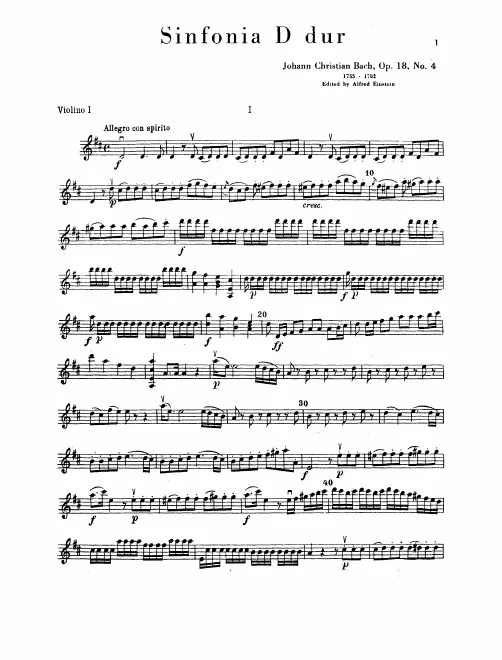 Violins I