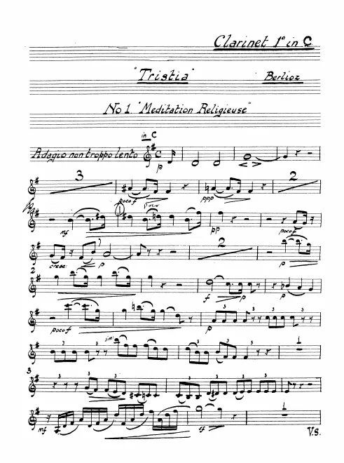 Clarinet 1, 2 (C/B)
