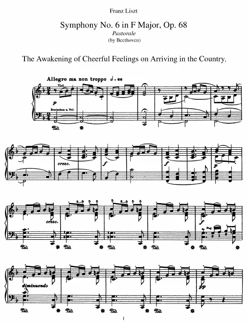 Complete Score (S.464/6)