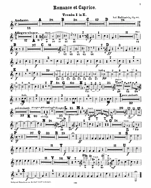 Trumpet 1, 2 (E)