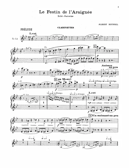 Clarinet 1/2 (A)