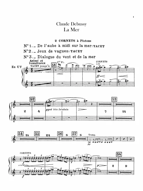 Cornet 1/2 (C)