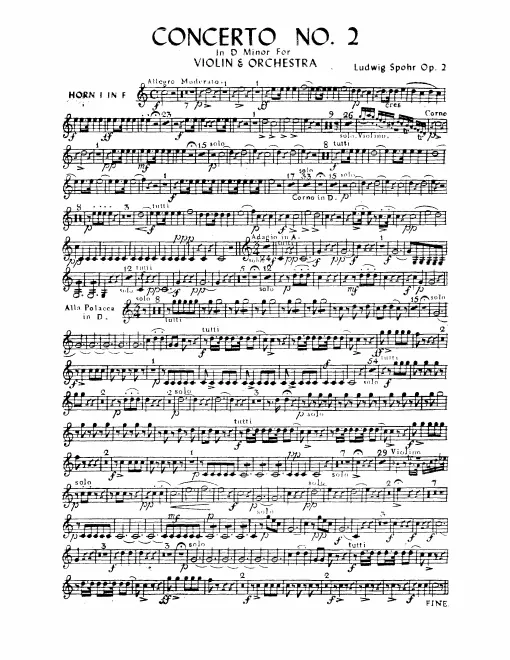 Horn 1, 2 (F)