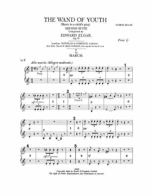 Horn 3/4 (F)