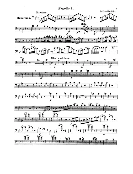 Bassoon 1, 2