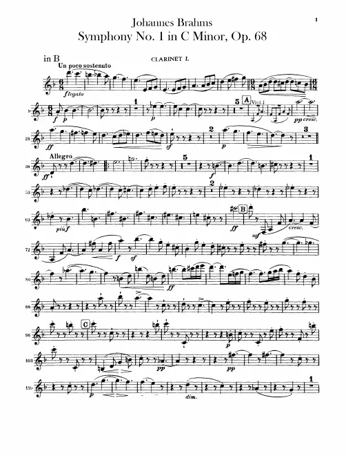 Clarinet 1 (B/A)