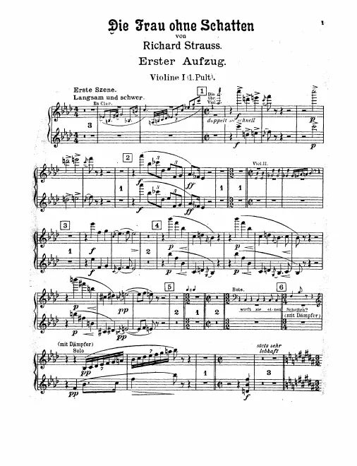 Violins I (First Desk)