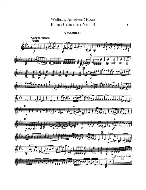 Violins II