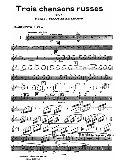 Clarinet 1 (A)