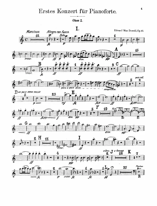Oboe 1, 2