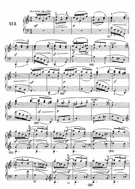 First page of Keyboard Sonata in C major