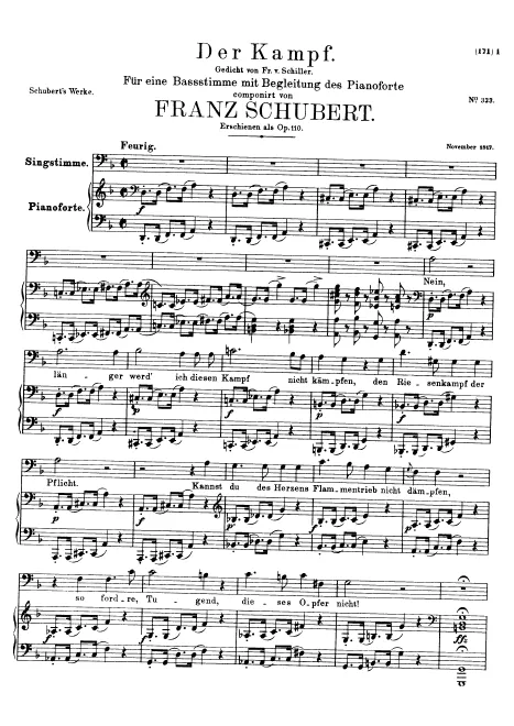 First page of Der Kampf