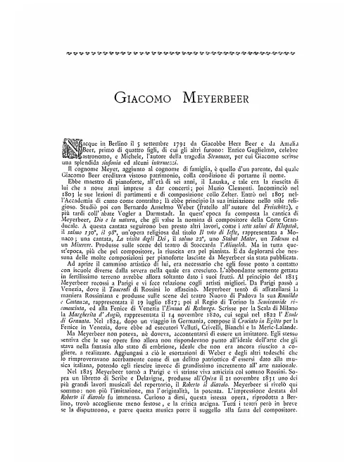 First page of Le pardon de Ploërmel: Opéra comique en trois actes