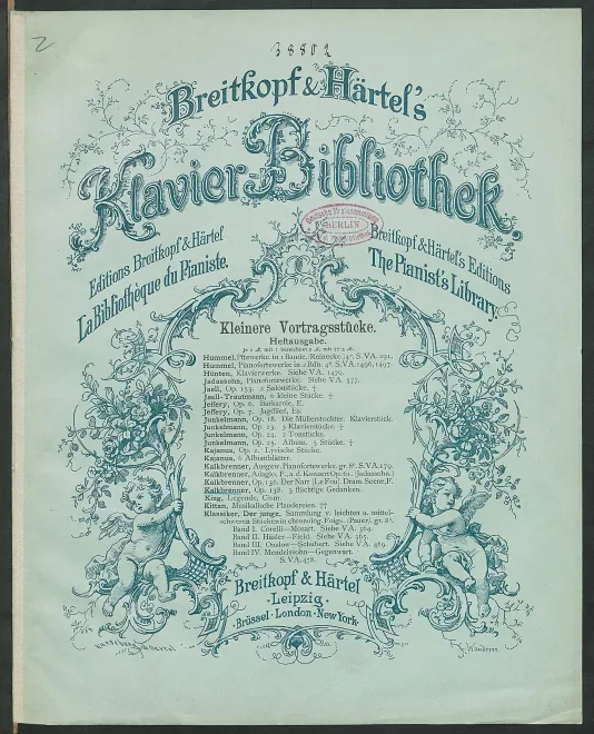 First page of 3 Flüchtige Gedanken