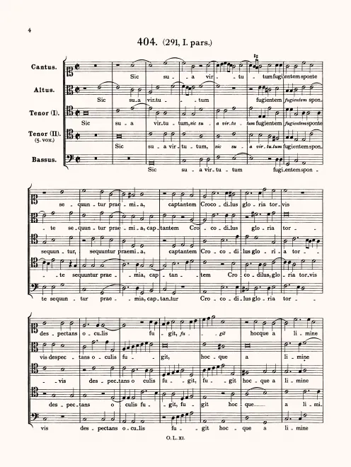 First page of Sic sua virtutum