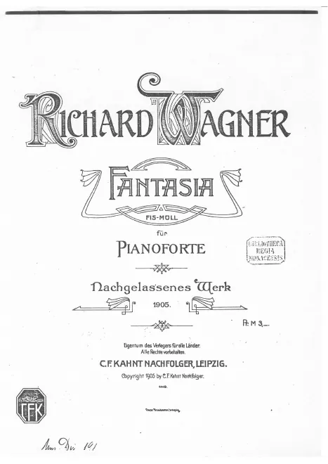 First page of Fantasia