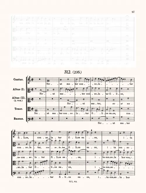 First page of Sicut mater consolatur