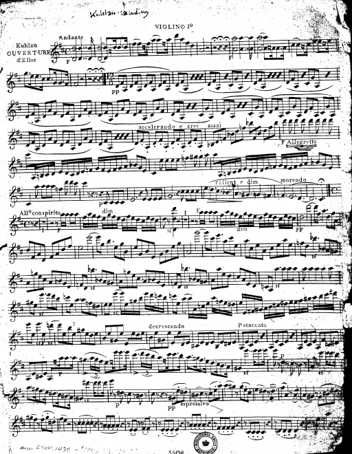 First page of Elisa, eller Venskab og Kjærlighed