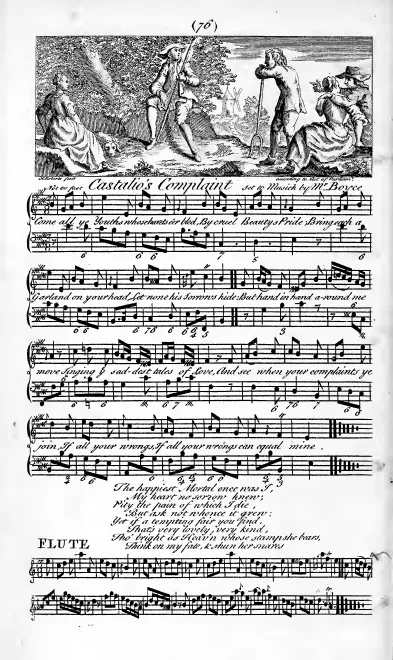 First page of Castalio's Complaint