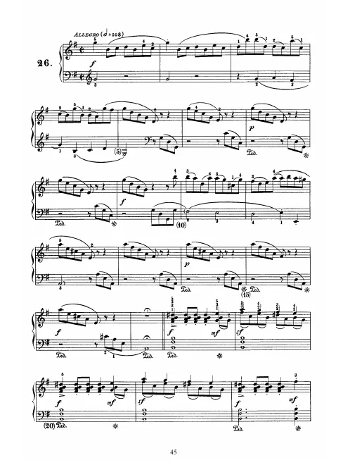 First page of Keyboard Sonata in G major