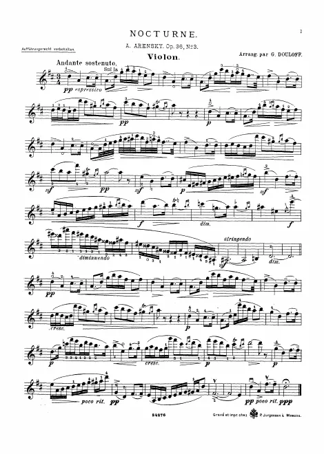 First page of 24 Morceaux caractéristiques