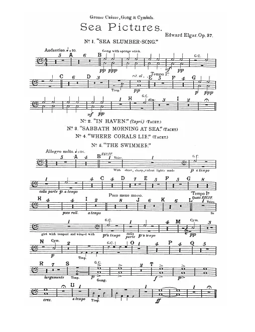Percussion (Bass Drum/Gong/Cymbals)