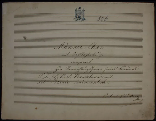 First page of Trauungslied