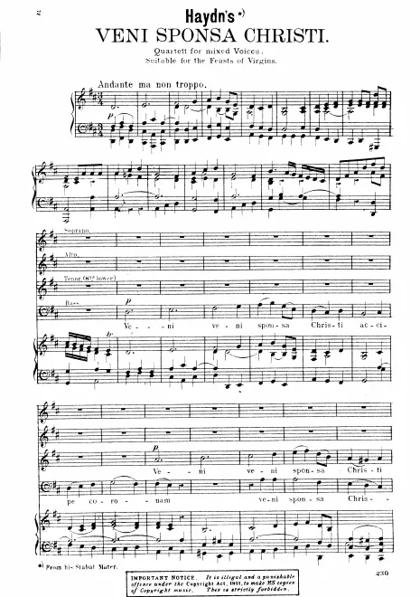 First page of Stabat Mater