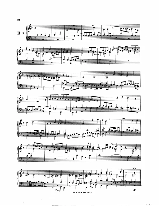 First page of Magnificat Fugue
