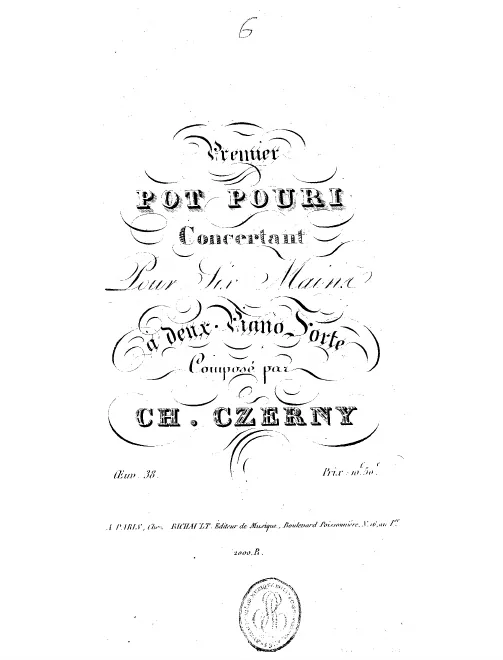 First page of Potpourri No.1