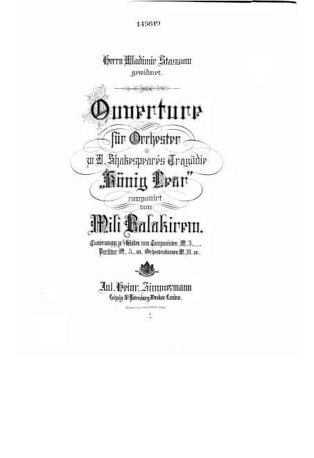First page of King Lear