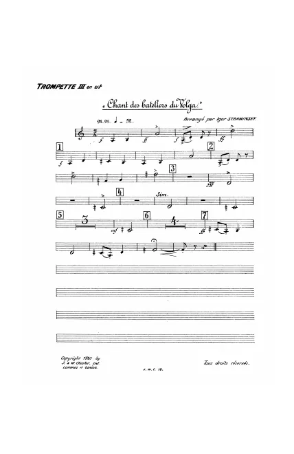 Trumpet 3 (C)
