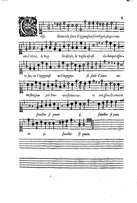 First page of Così talhor