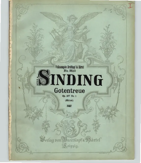 First page of 4 Balladen und Lieder