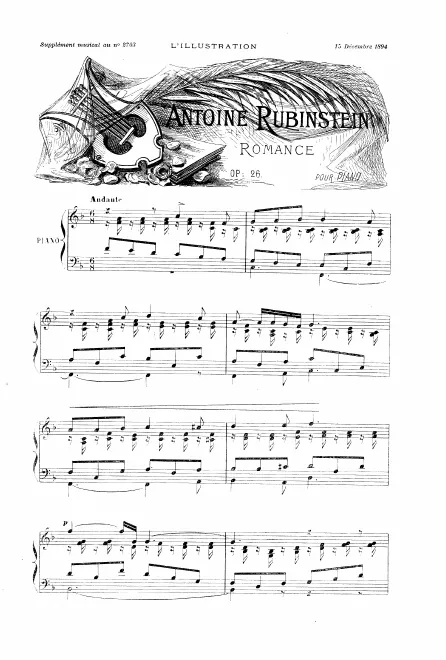 First page of 2 Morceaux