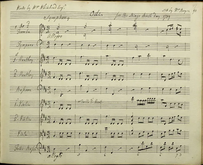 First page of Begin the song